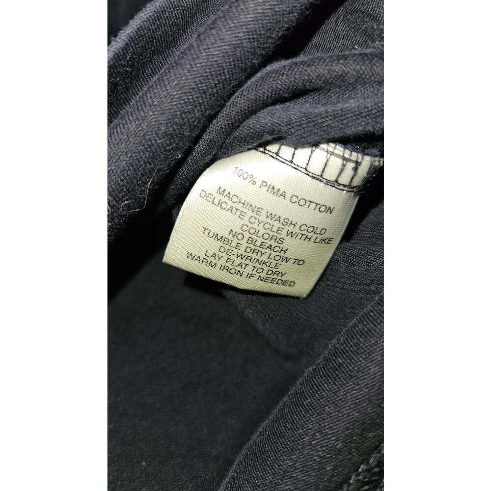 Robert Barakett Black Pima Cotton T Shirt Men's size XXL Crew Neck Quality Soft - Picture 6 of 6